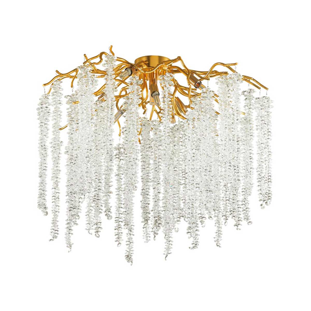 

Потолочная люстра Odeon Light Hall Banche 5005/8C, Золотой, 5005/8C Banche