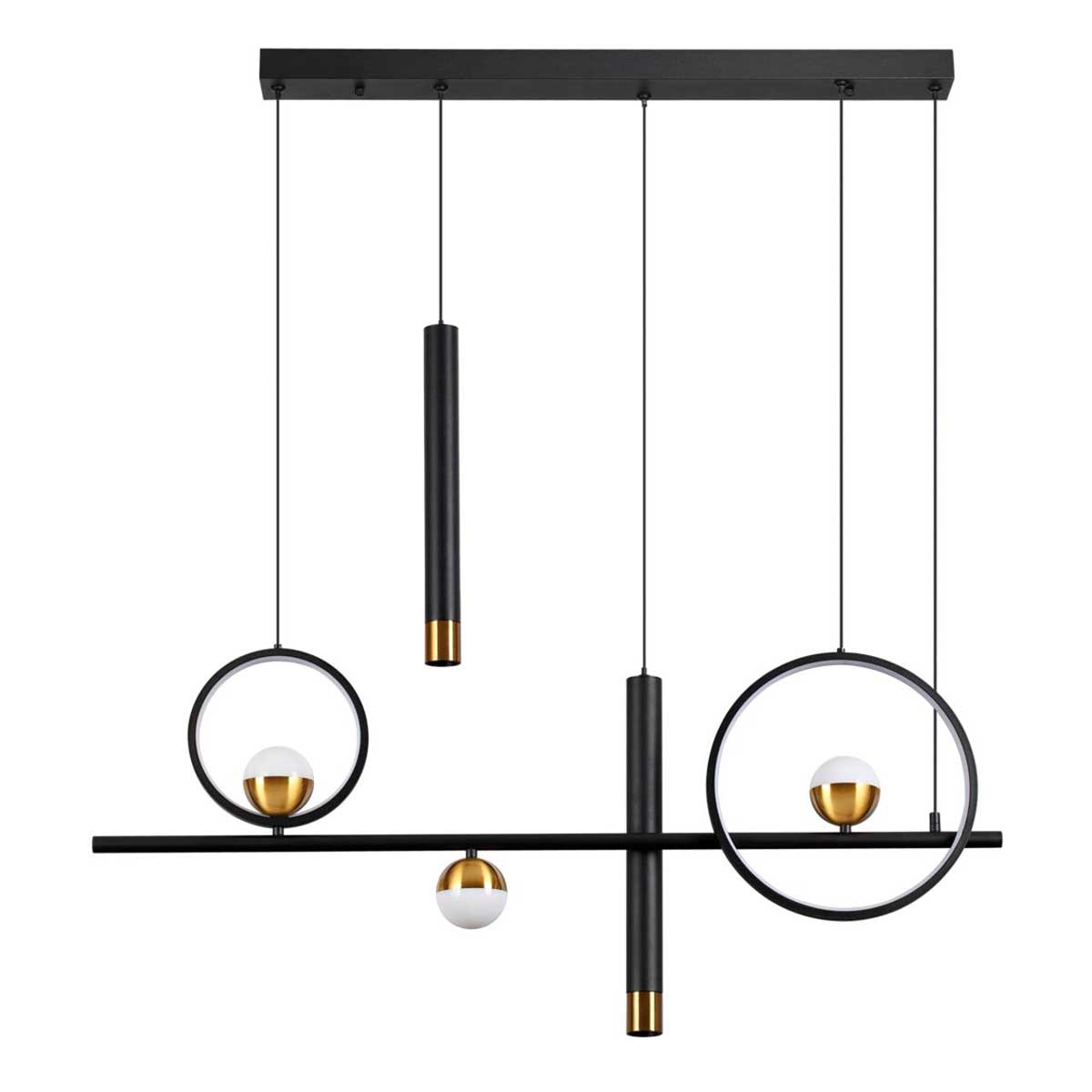 

Подвесной светодиодный светильник Odeon Light Teana 4357/57L, Черный, 4357/57L Teana