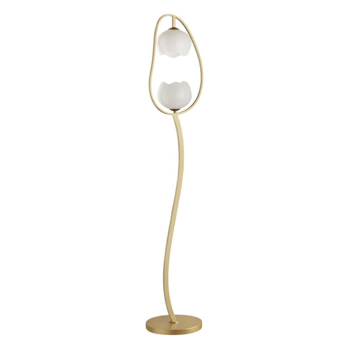 

Торшер Odeon Light Modern Waterlily 4873/2F, Белый, 4873/2F Waterlily