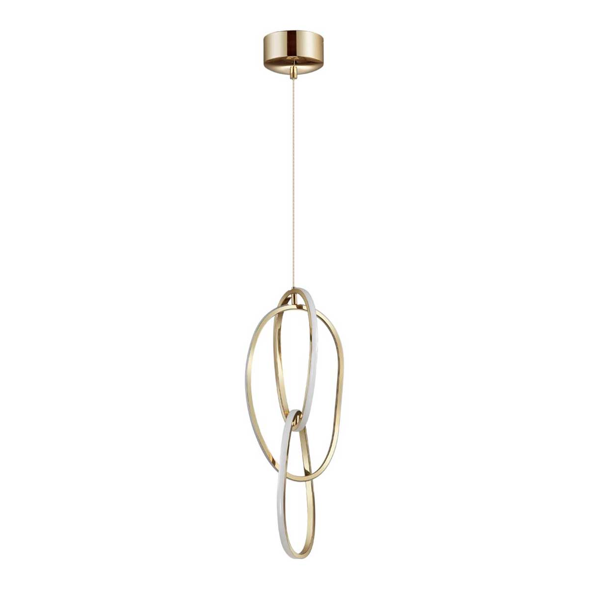

Подвесной светодиодный светильник Odeon Light L-vision Space 4875/32L, Золотой, 4875/32L Space