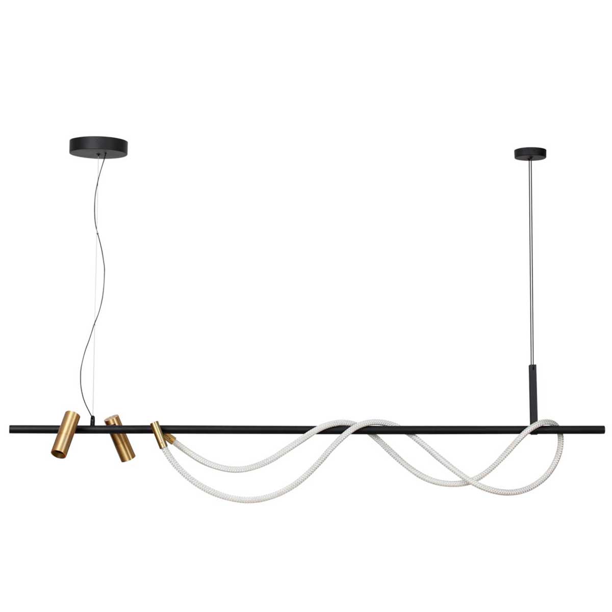 

Подвесная светодиодная люстра Odeon Light Corda 4397/40L, Античная бронза, 4397/40L Corda