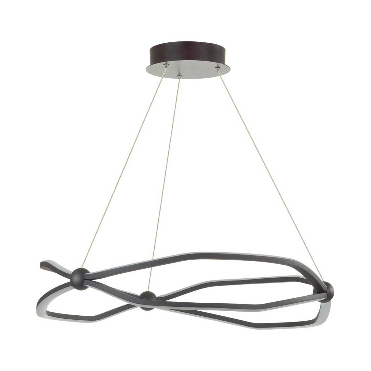 

Подвесной светодиодный светильник Odeon Light L-VISION 5000/45L, Матовый черный, 5000/45L Porta