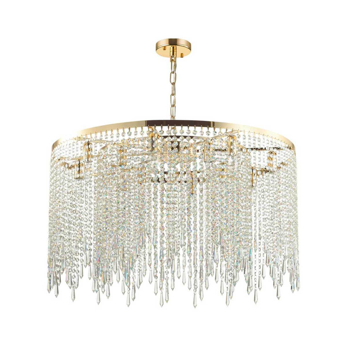 

Подвесная люстра Odeon Light Chokka 5028/12, Золотой, 5028/12 Chokka
