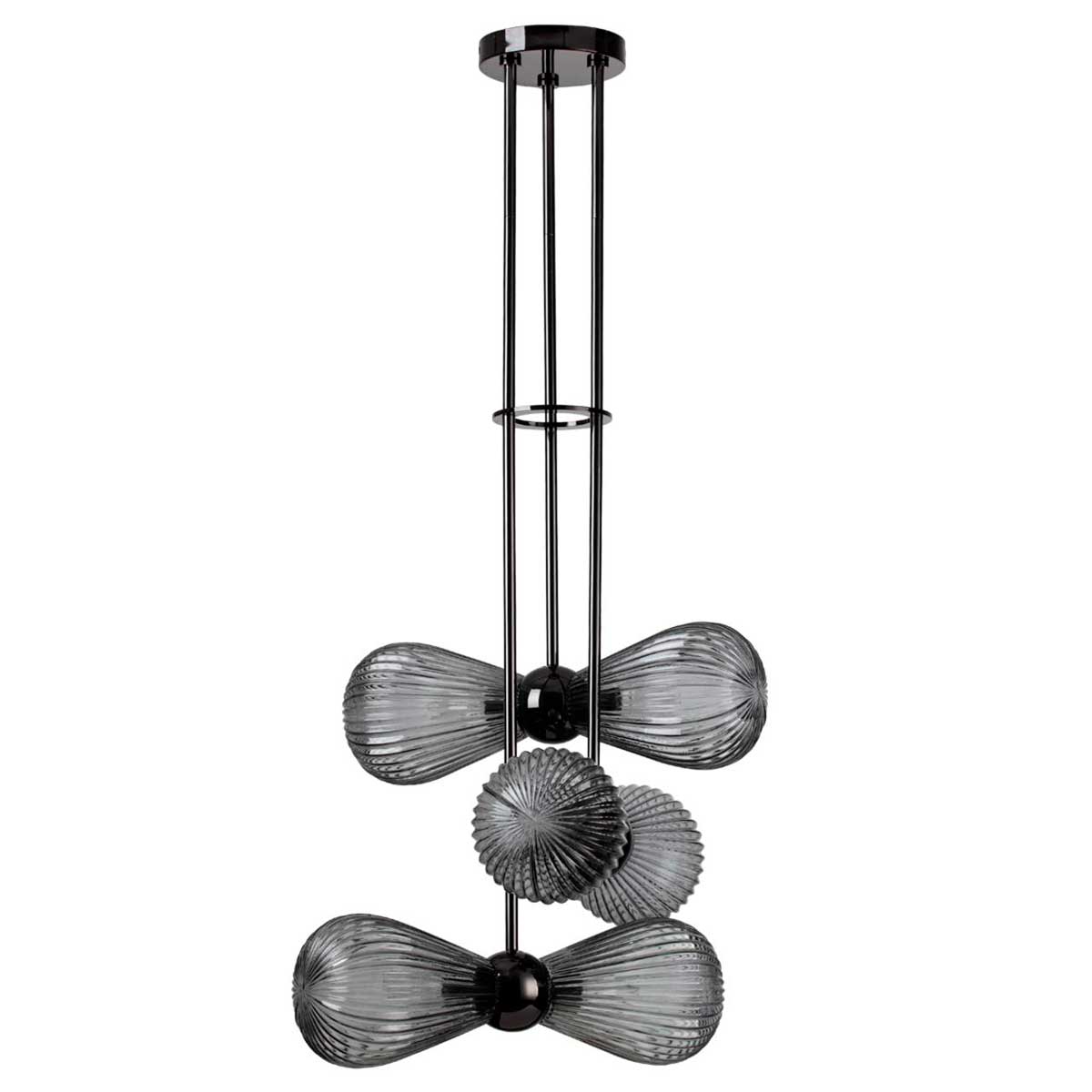 

Подвесная люстра Odeon Light Exclusive Elica 5417/6, Дымчатый, 5417/6 Elica