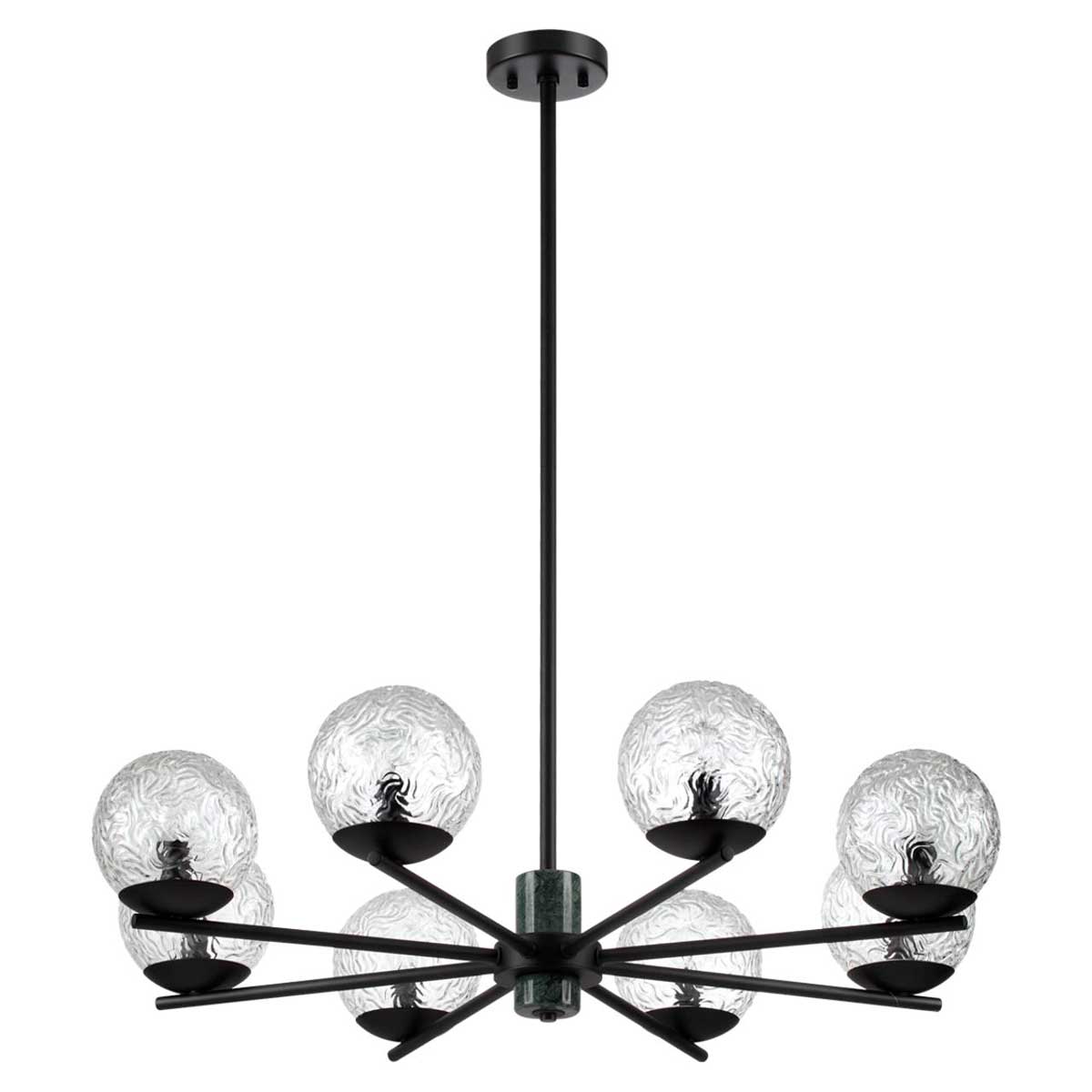 

Подвесная люстра Odeon Light Greeni 5026/8, Черный, 5026/8 Greeni