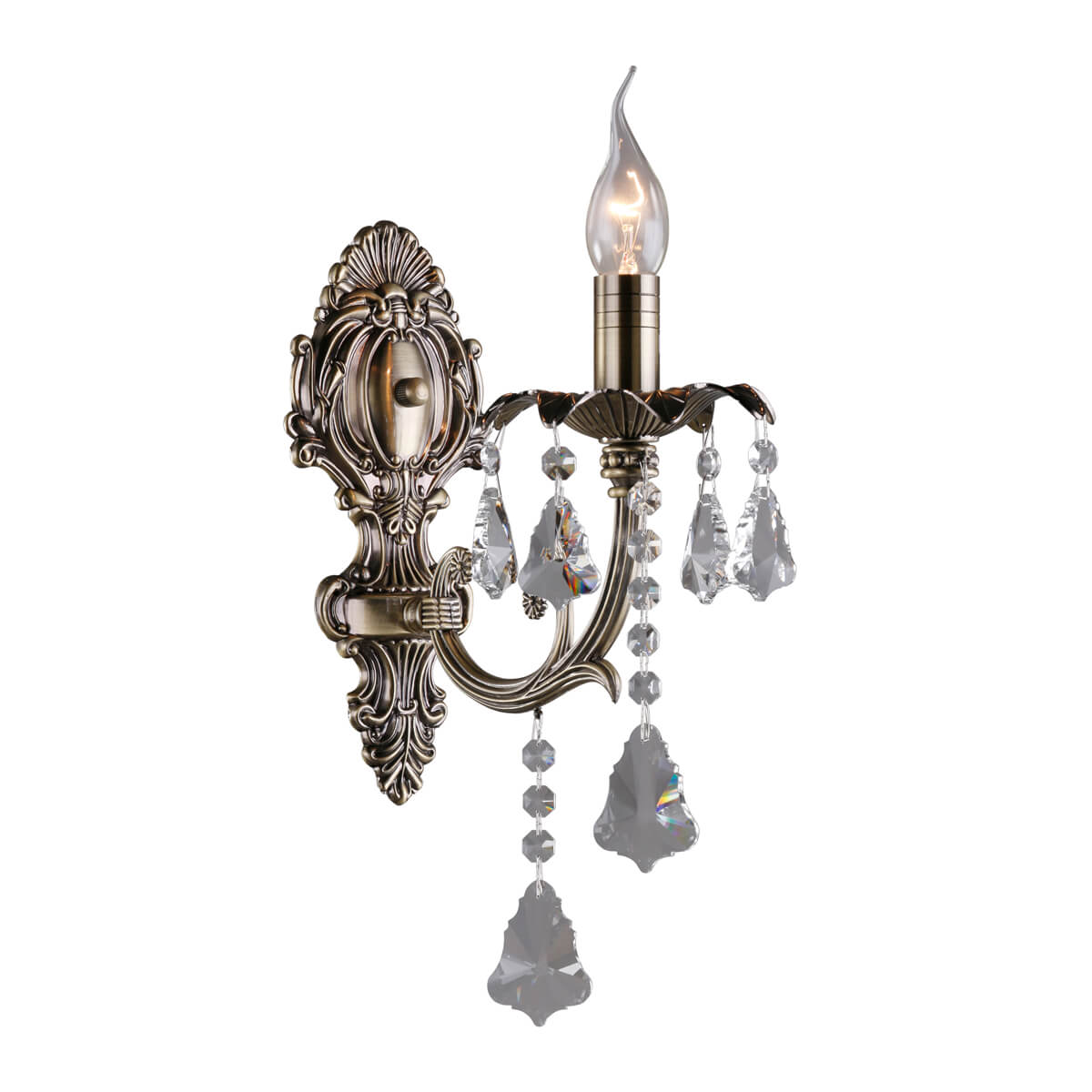 

Бра Omnilux Grosseto OML-77731-01, Бронза, OML-77731-01 Grosseto