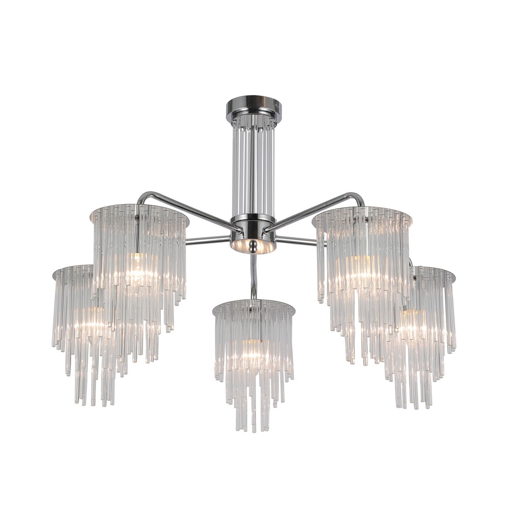 

Потолочная люстра Omnilux Tuili OML-69307-05, Хром, OML-69307-05 Tuili
