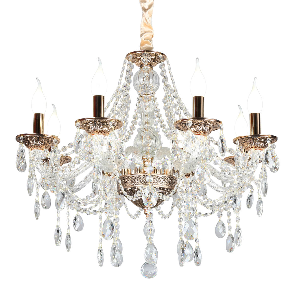 

Подвесная люстра Omnilux Gadoni OML-74803-08, Золотой, OML-74803-08 Gadoni