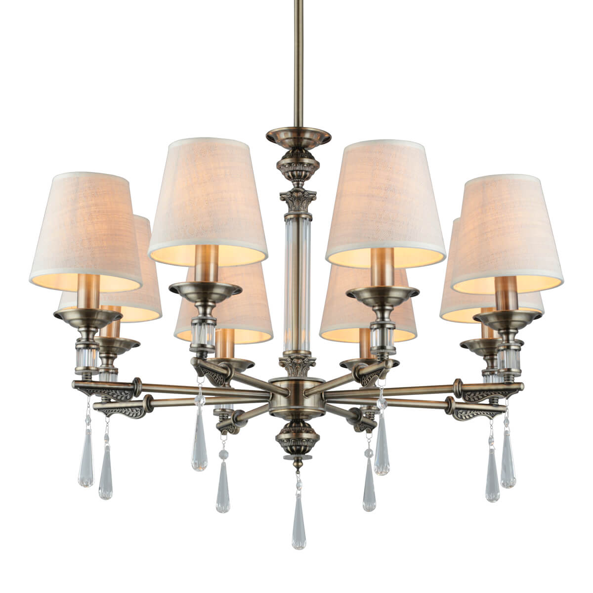 

Подвесная люстра Omnilux Rivoli OML-64213-08, Кремовый, OML-64213-08 Rivoli