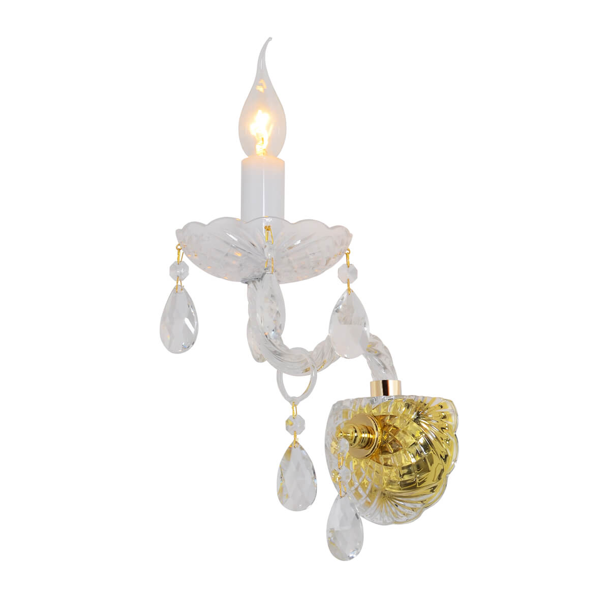 

Бра Omnilux Ladispoli OML-89001-01, Прозрачный, OML-89001-01 Ladispoli