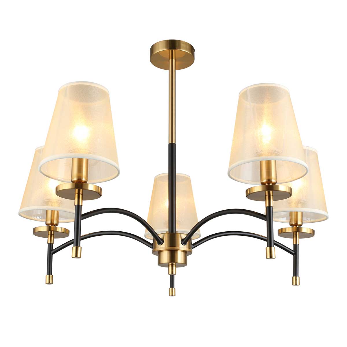 

Потолочная люстра Omnilux Abriola OML-67307-05, Кремовый, OML-67307-05 Abriola