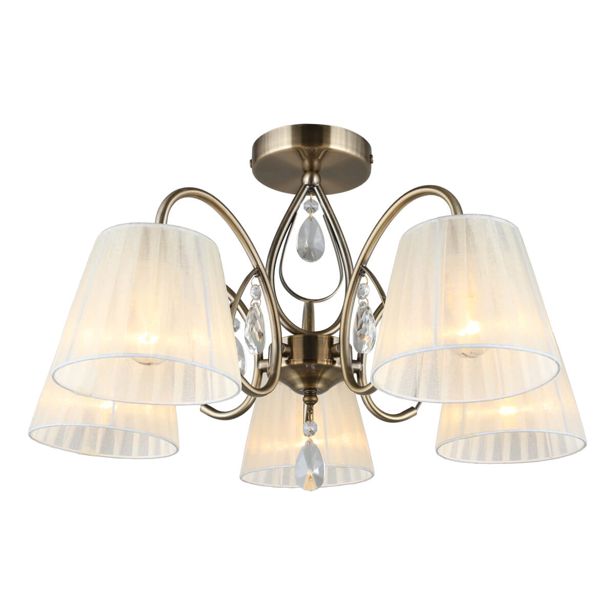 

Потолочная люстра Omnilux Cardillo OML-56617-05, Кремовый, OML-56617-05 Cardillo