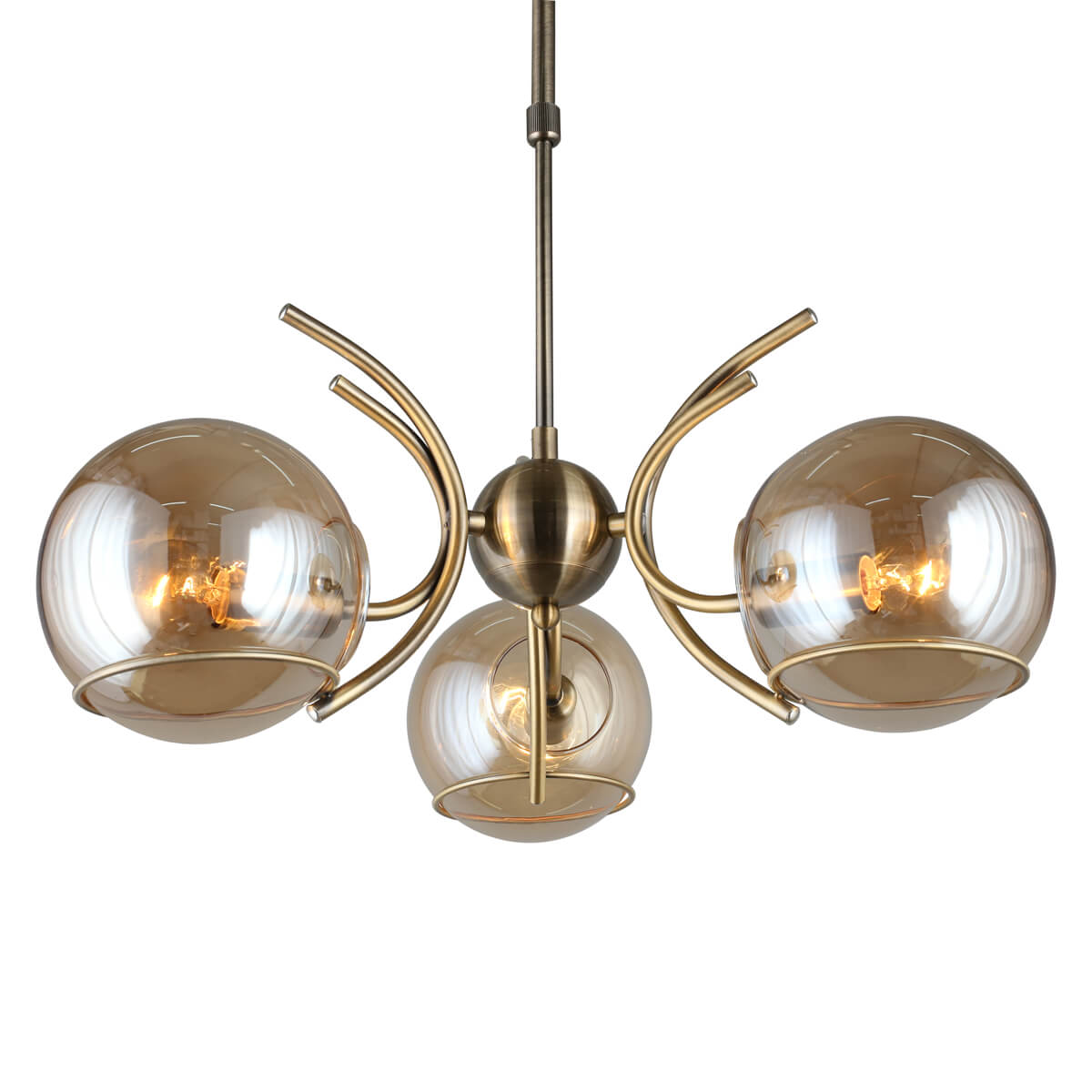 

Потолочная люстра Omnilux Girasole OML-28907-03, Янтарный, OML-28907-03 Girasole