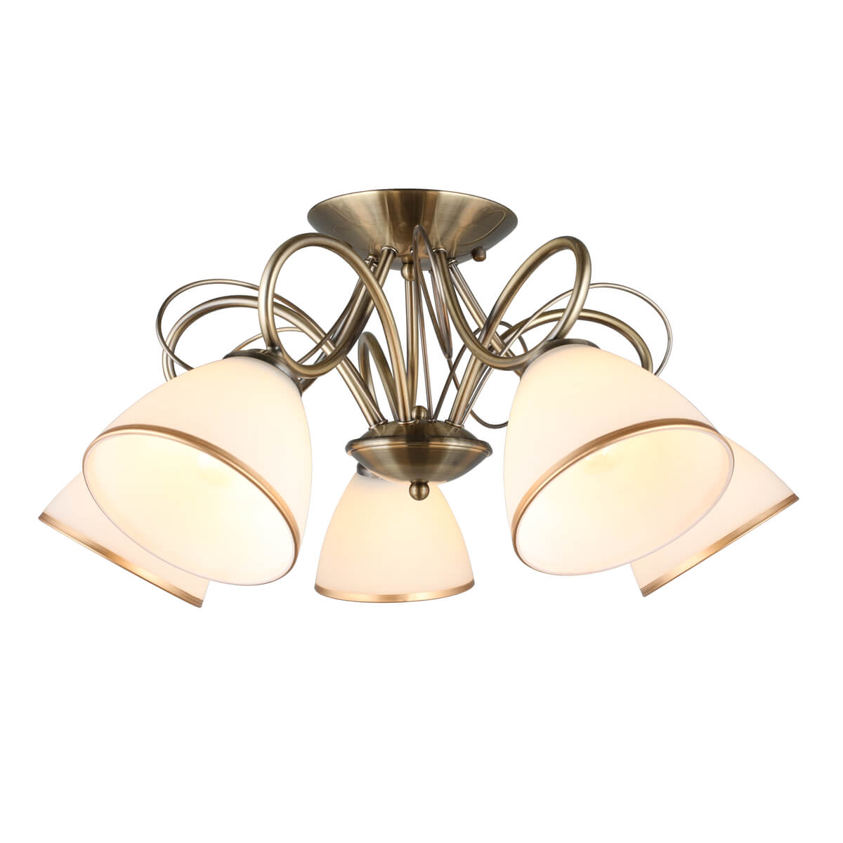 

Потолочная люстра Omnilux Alimini OML-25307-05, Белый, OML-25307-05 Alimini
