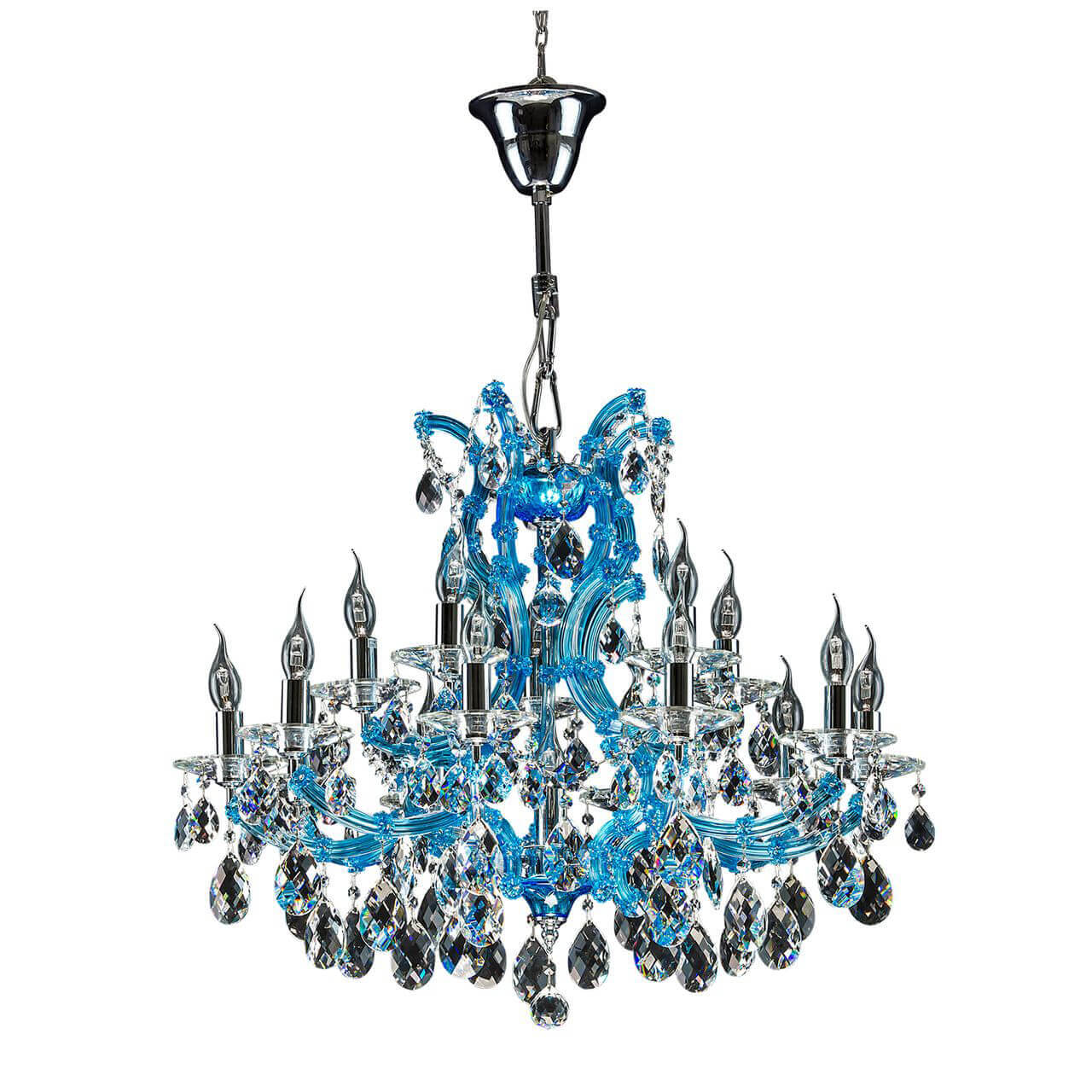 

Люстра Osgona, Голубой, 698165 Champa Blu