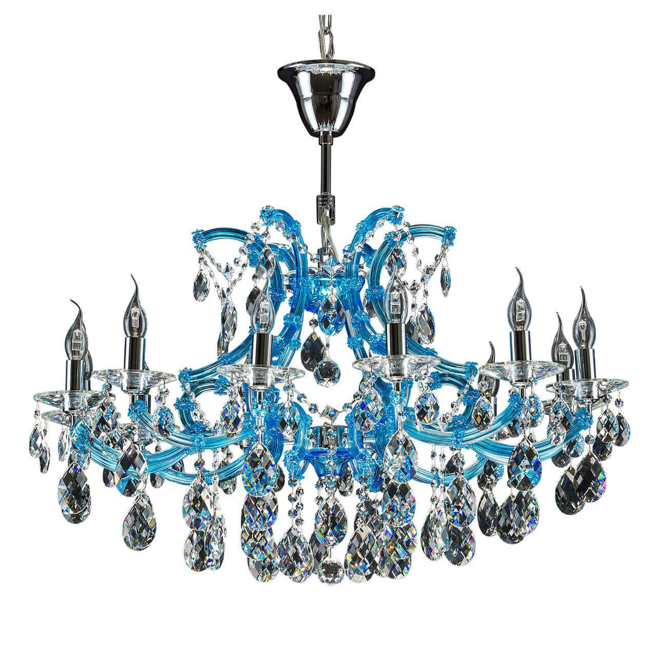 

Подвесная люстра Osgona Champa Blu 698125