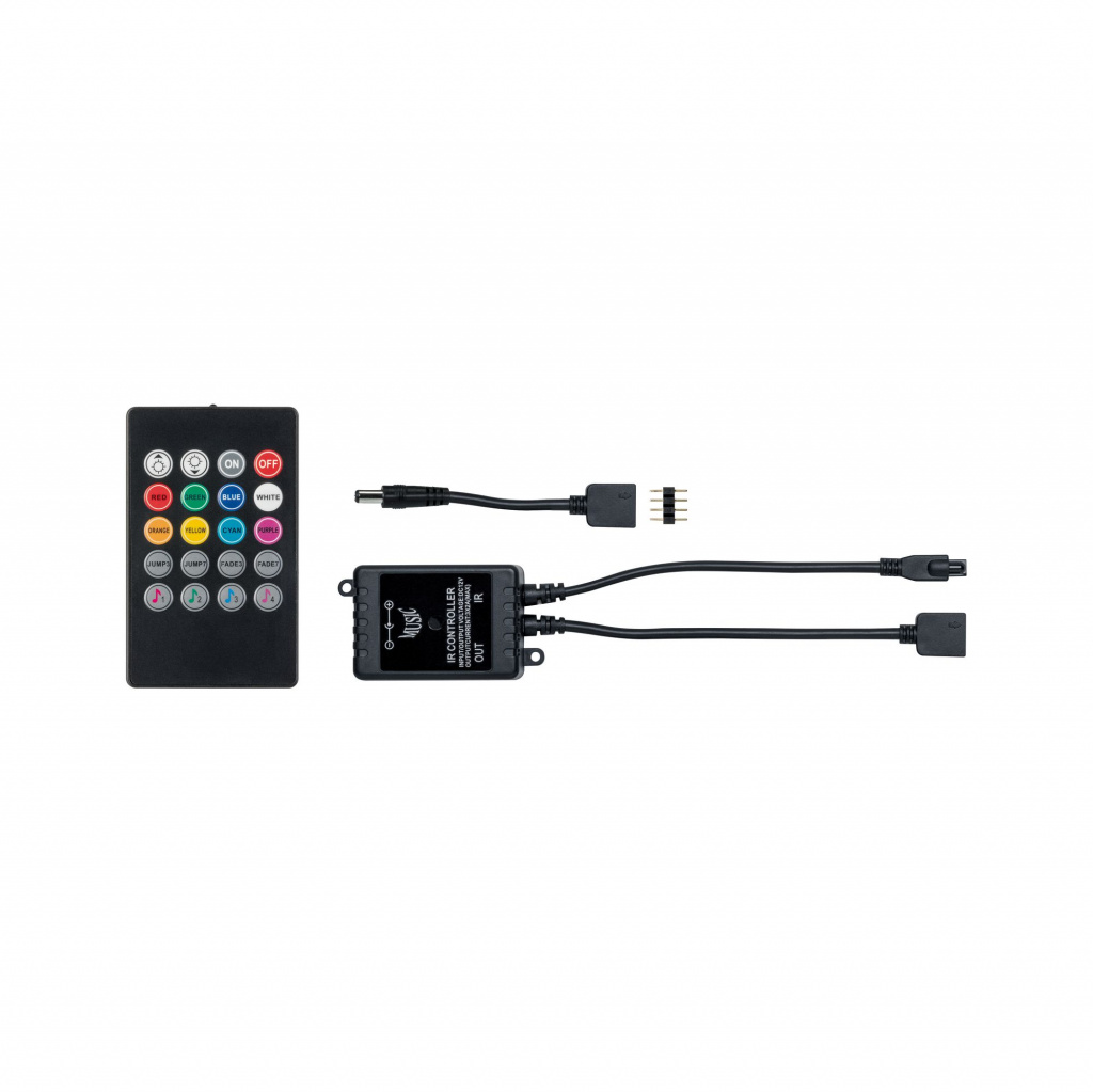 

Датчик звука для светодиодной ленты Paulmann YourLED RGB-Sound-Sensor 70917, Черный, 70917 YourLED RGB-Sound