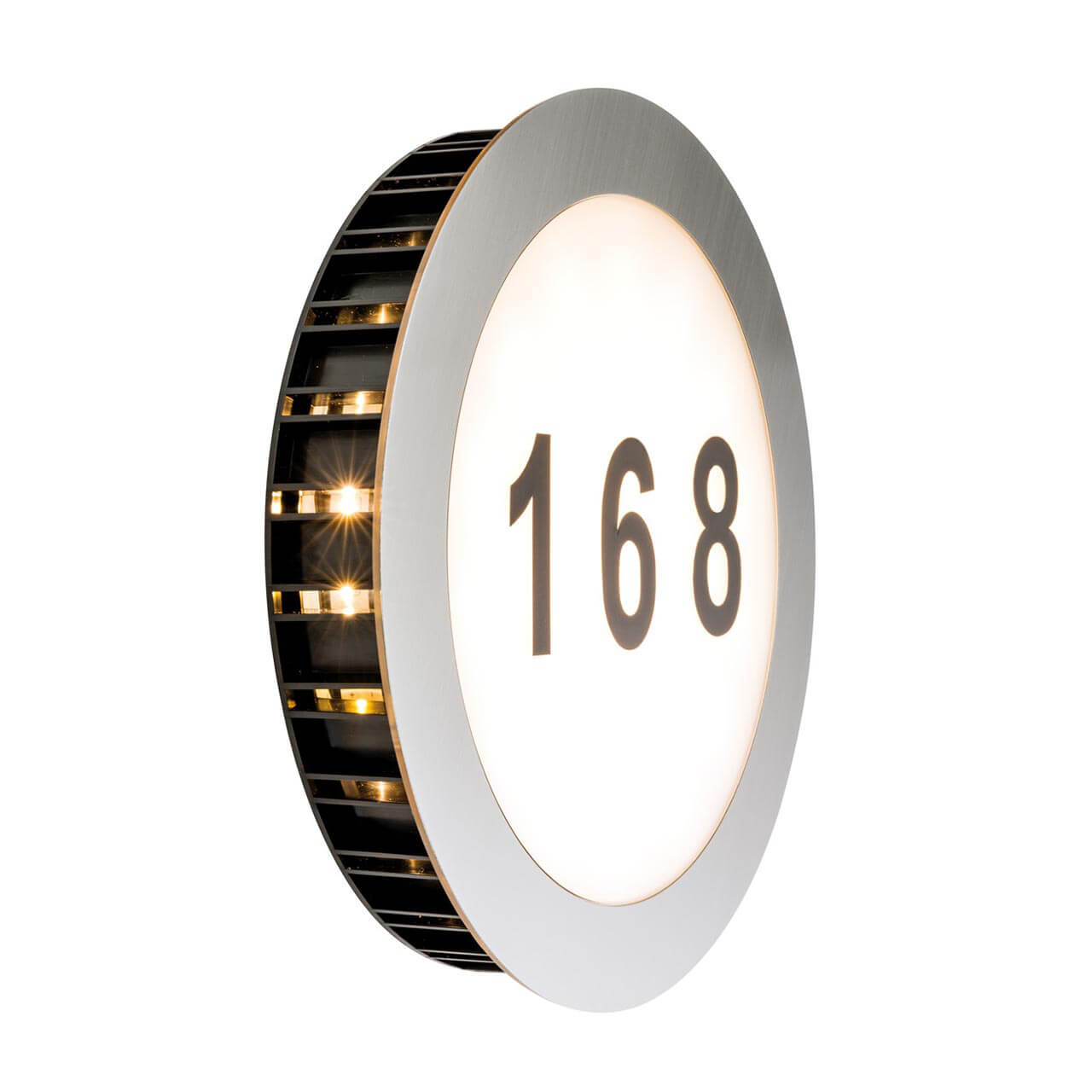 

Уличный настенный светодиодный светильник Paulmann House Number Sun 93769