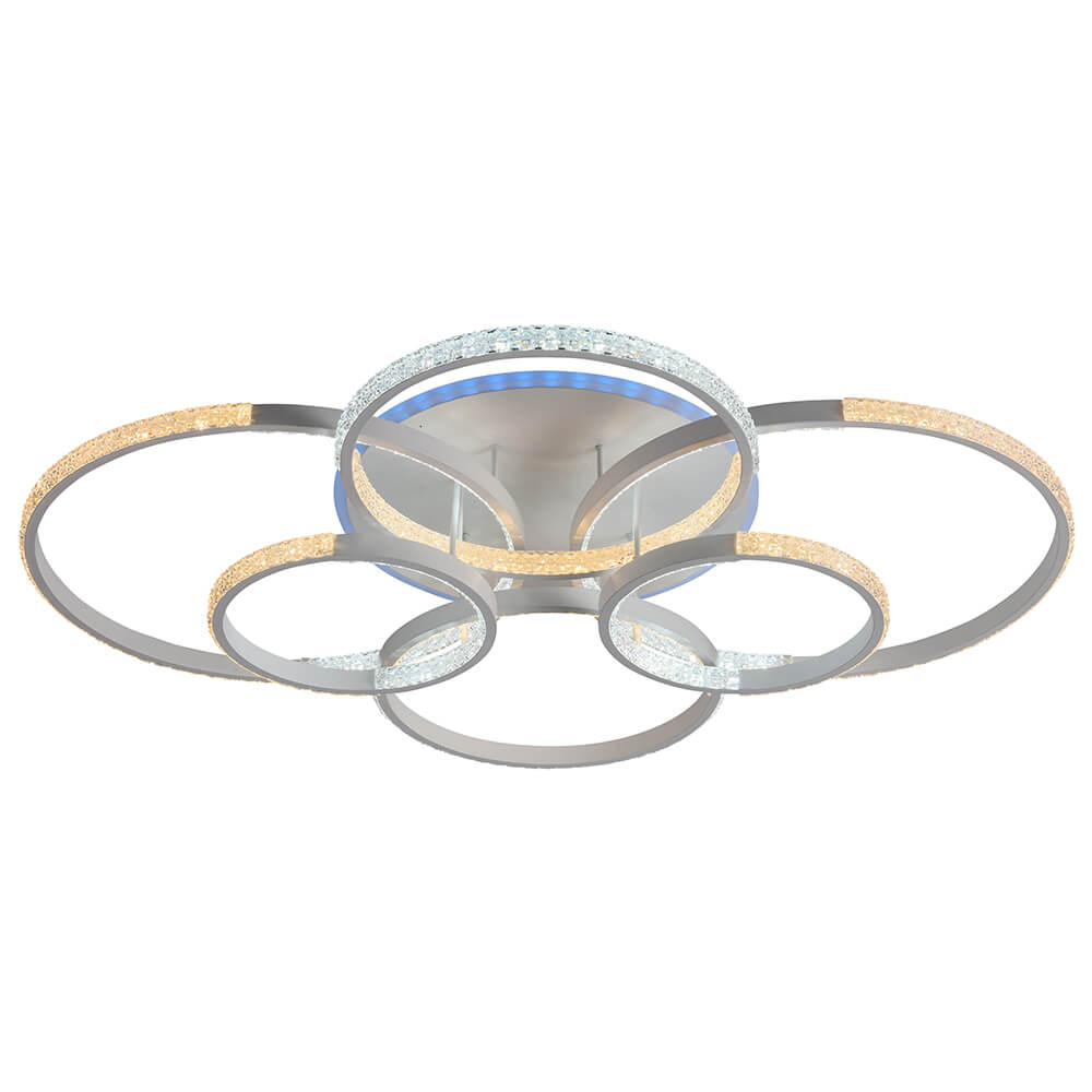 

Потолочная светодиодная люстра Profit Light 8047/6 WHT, Белый, 8047/6 WHT ()