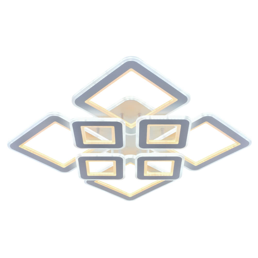 

Потолочная светодиодная люстра Profit Light 8009/4+4 WHT A, Белый, 8009/4+4 WHT A