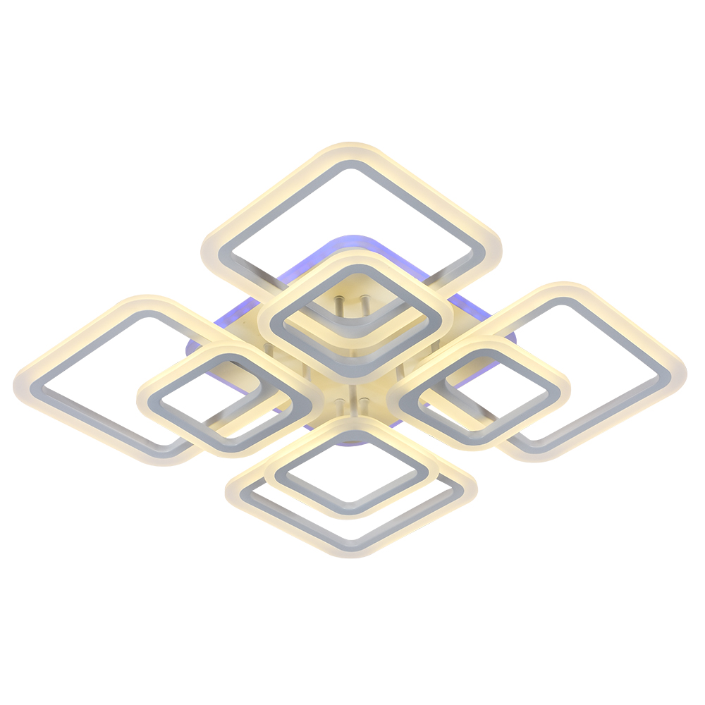 

Потолочная светодиодная люстра Profit Light 8075/4+4 WHT, Белый, 8075/4+4 WHT ()