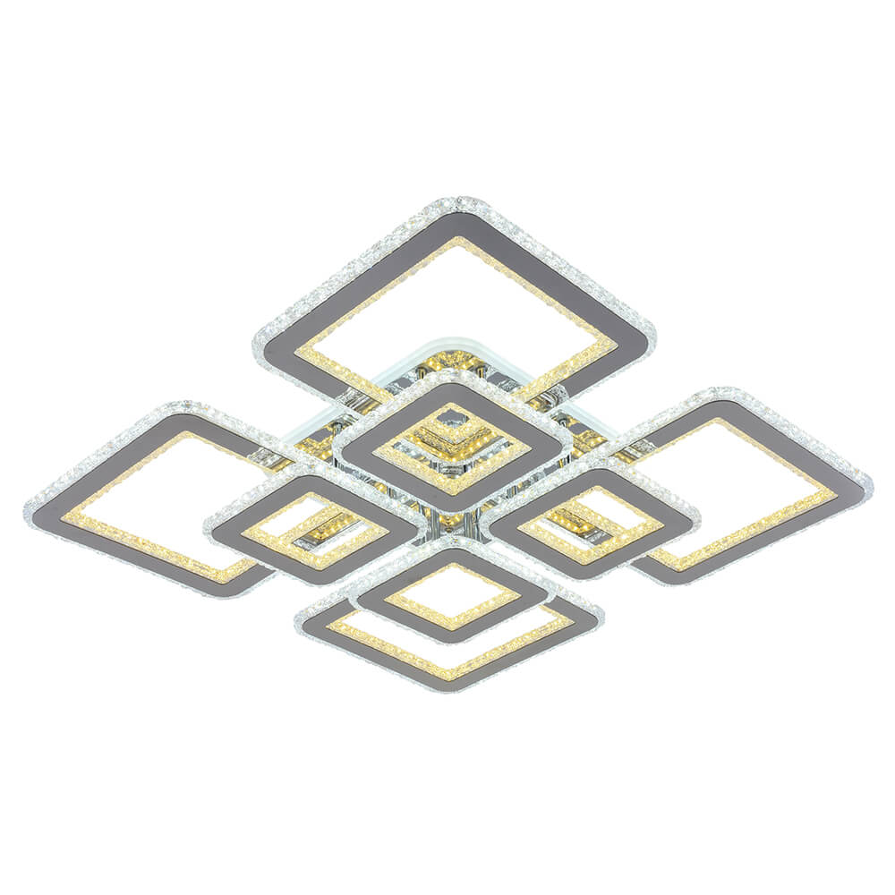 

Потолочная светодиодная люстра Profit Light 8041/4+4 CHR B, Хром, 8041/4+4 CHR B