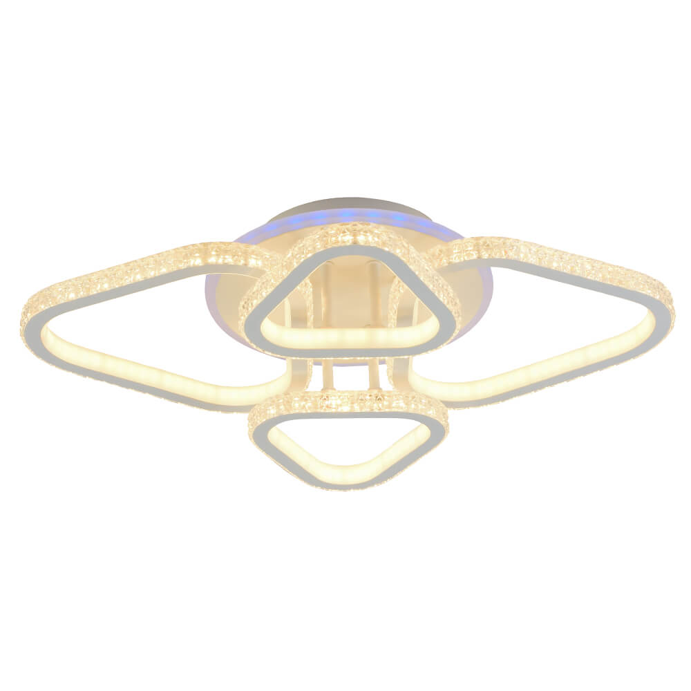 

Потолочная светодиодная люстра Profit Light 8042/2+2 WHT, Белый, 8042/2+2 WHT ()