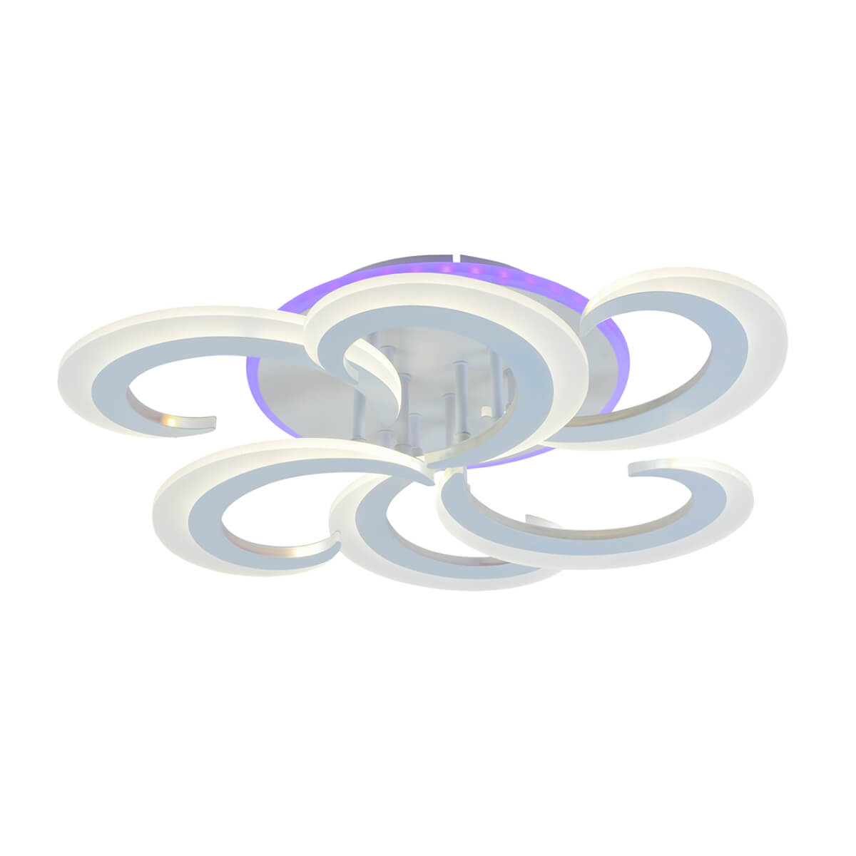 

Потолочная светодиодная люстра Profit Light 8462/3+3A WHT, Белый, 8462/3+3A WHT ()