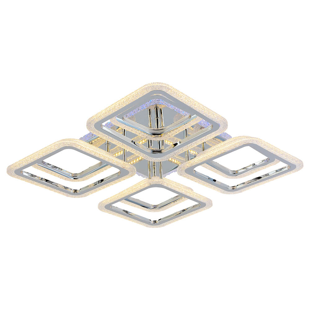 

Потолочная светодиодная люстра Profit Light 8087/4+4 CHR C, Хром, 8087/4+4 CHR C ()