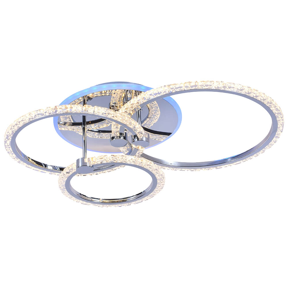 

Потолочная светодиодная люстра Profit Light 8027/3 CHR, Хром, 8027/3 CHR ()