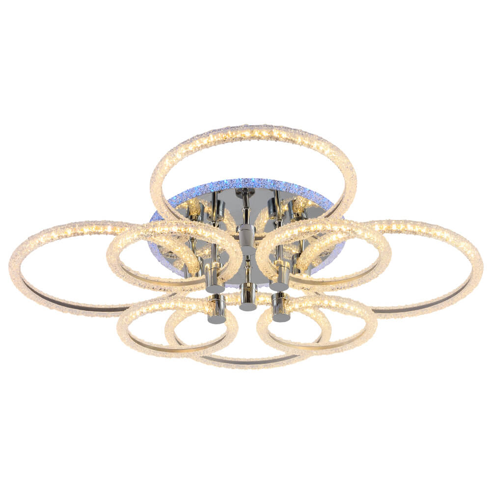 

Потолочная светодиодная люстра Profit Light 8024/4+4 CHR, Хром, 8024/4+4 CHR ()