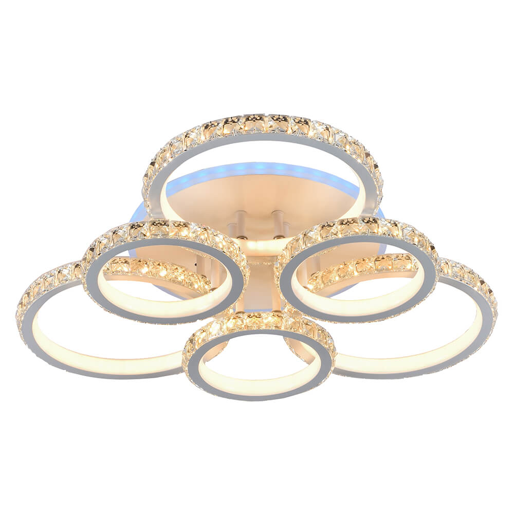 

Потолочная светодиодная люстра Profit Light 8052/3+3 WHT, Белый, 8052/3+3 WHT ()