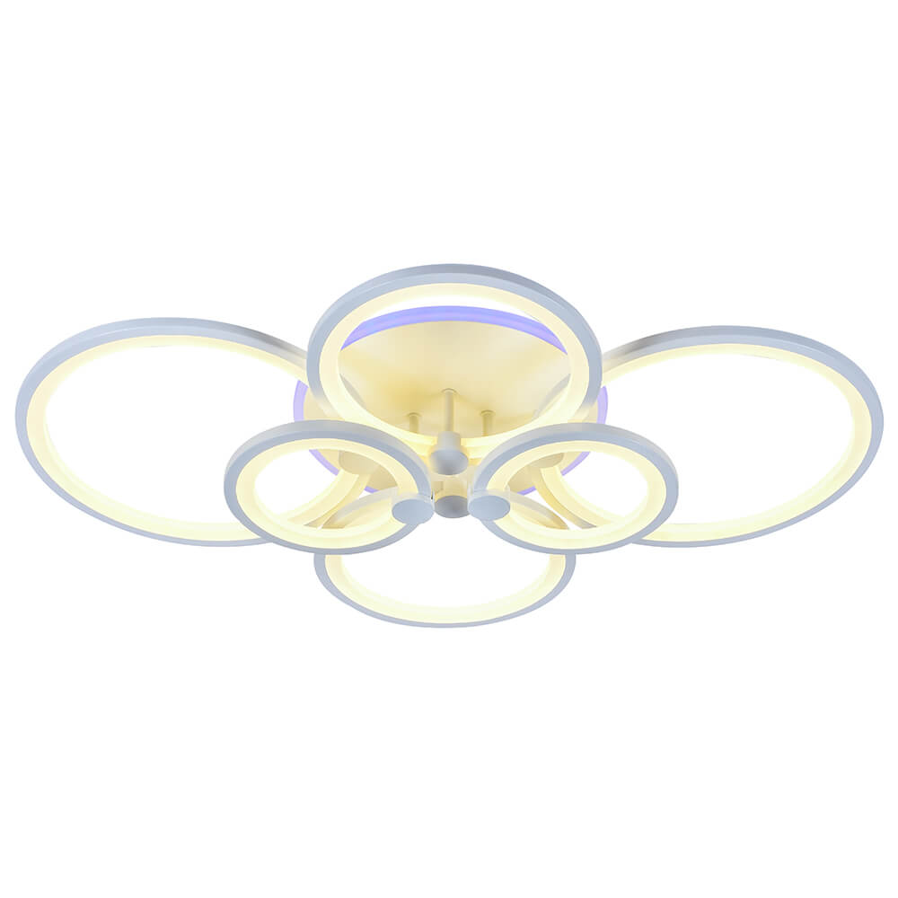 

Потолочная светодиодная люстра Profit Light 8077/6 WHT, Белый, 8077/6 WHT ()