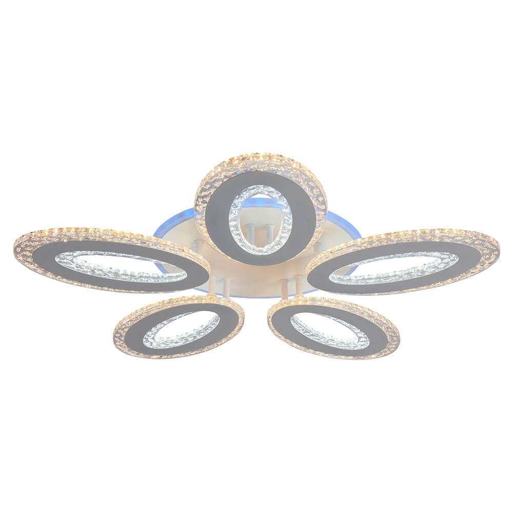 

Потолочная светодиодная люстра Profit Light 8080/5 WHT, Белый, 8080/5 WHT ()