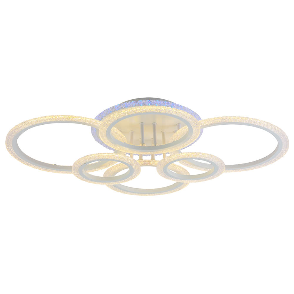 

Потолочная светодиодная люстра Profit Light 8086/6 WHT, Белый, 8086/6 WHT ()