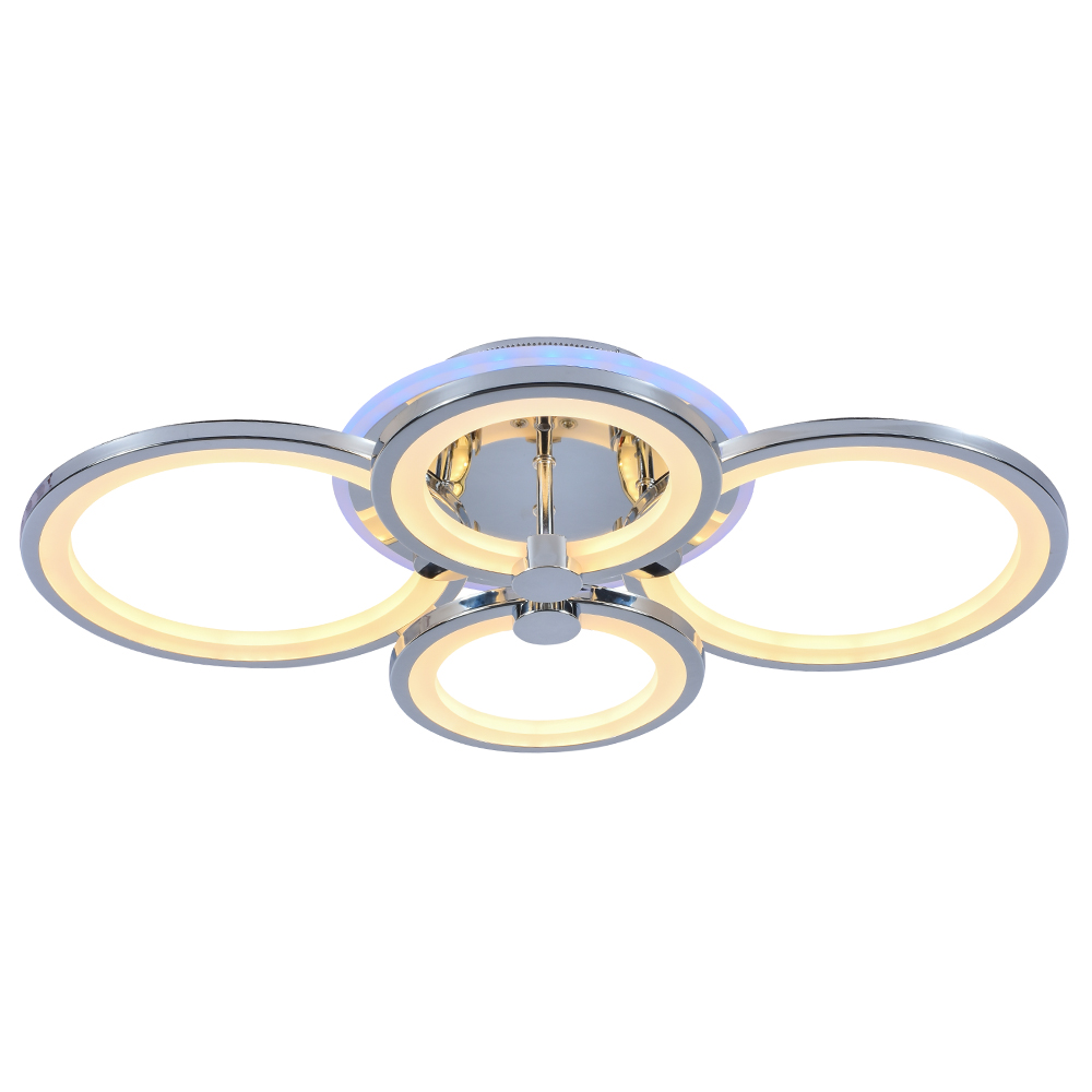 

Потолочная светодиодная люстра Profit Light 8077/4 CHR, Хром, 8077/4 CHR ()