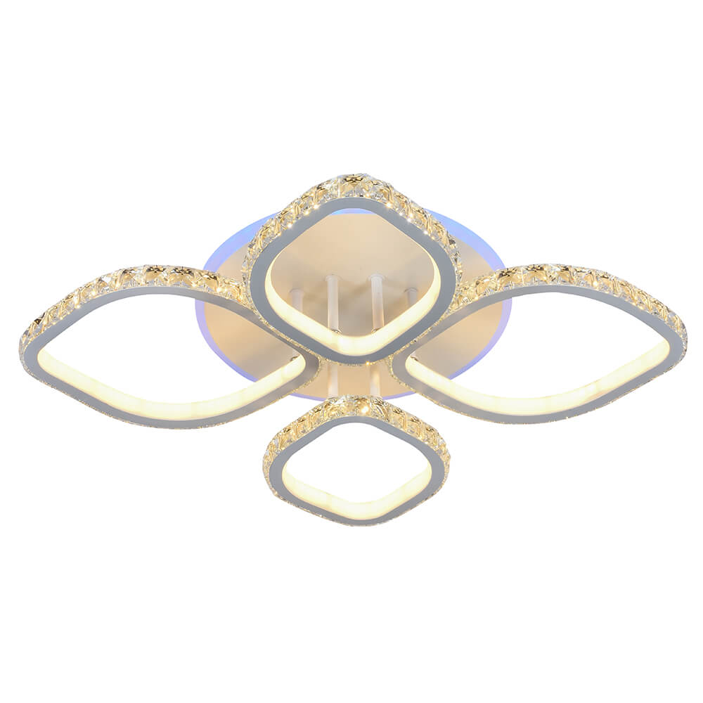 

Потолочная светодиодная люстра Profit Light 8022/2+2 WHT, Белый, 8022/2+2 WHT ()