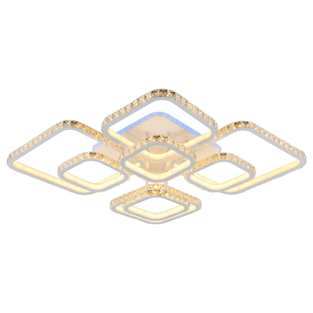 

Потолочная светодиодная люстра Profit Light 8010/8 WHT, Белый, 8010/8 WHT