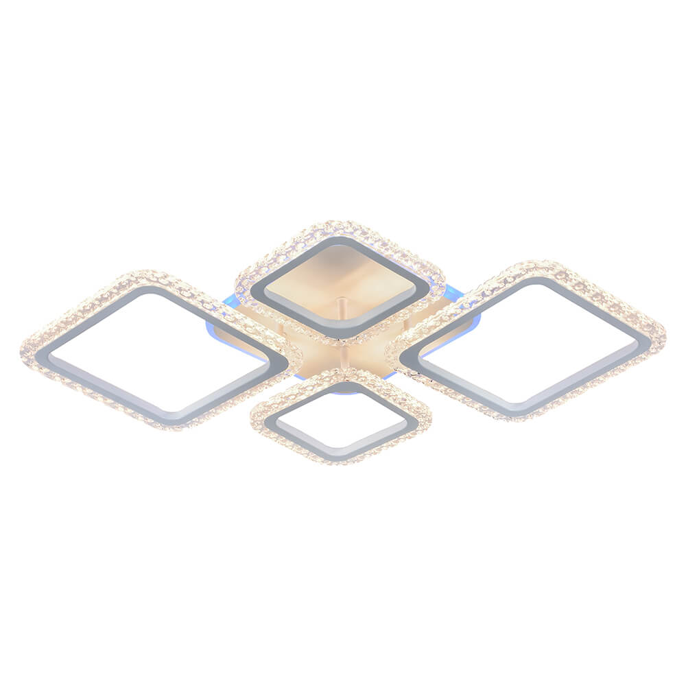 

Потолочная светодиодная люстра Profit Light 8029/2+2 WHT, Белый, 8029/2+2 WHT ()