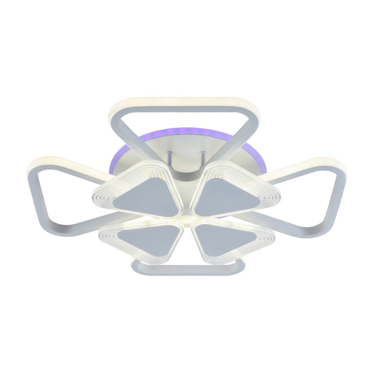 

Потолочная светодиодная люстра Profit Light 5890/4+4A WHT, Белый, 5890/4+4A WHT ()