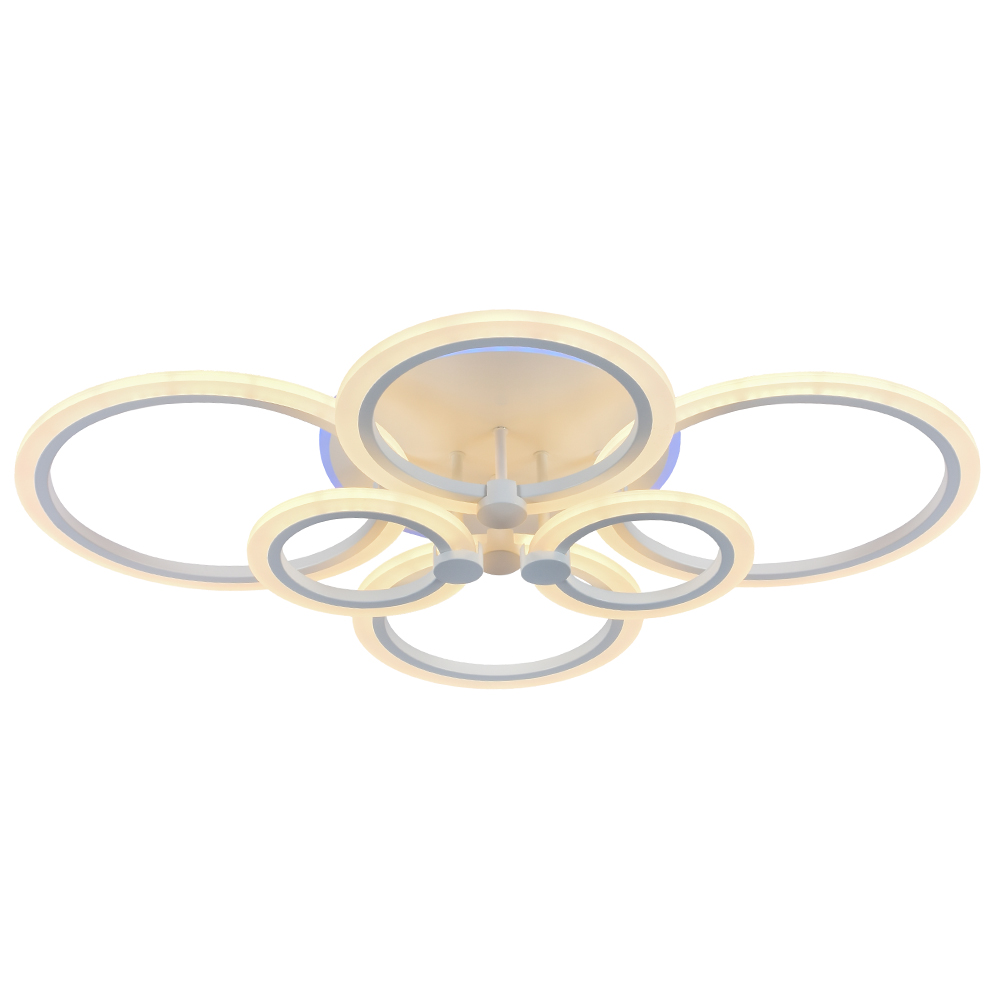 

Потолочная светодиодная люстра Profit Light 8076/6 WHT, Белый, 8076/6 WHT ()