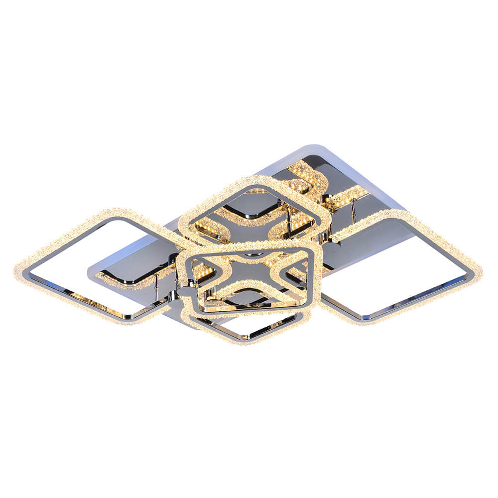 

Потолочная светодиодная люстра Profit Light 8011/4+1 CHR, Хром, 8011/4+1 CHR