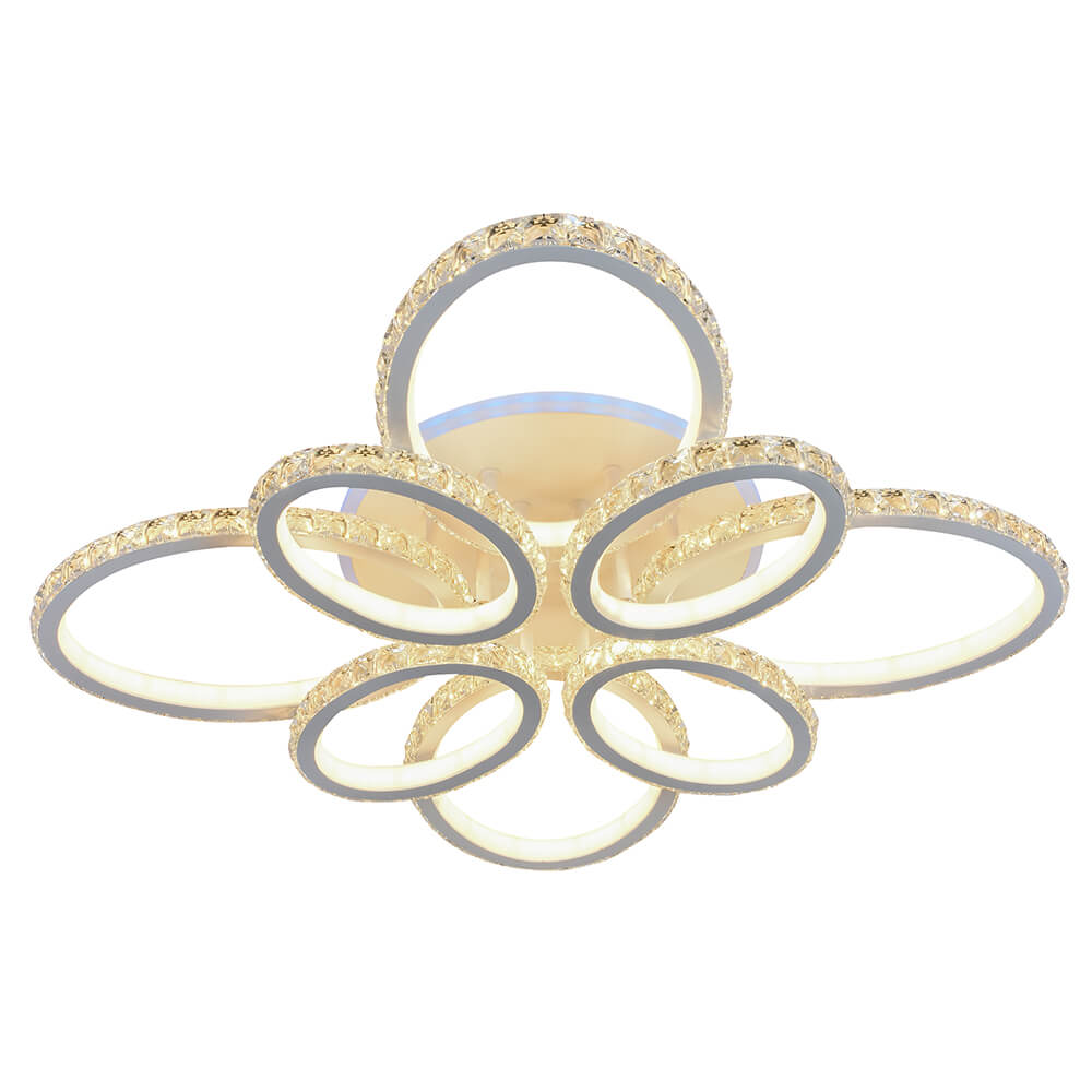 

Потолочная светодиодная люстра Profit Light 8020/4+4 WHT, Белый, 8020/4+4 WHT ()