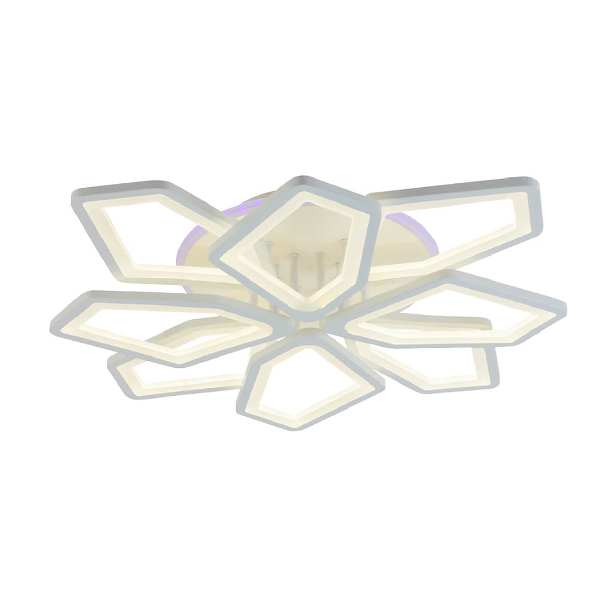 

Потолочная светодиодная люстра Profit Light 8463/4+4 WHT, Белый, 8463/4+4 WHT ()