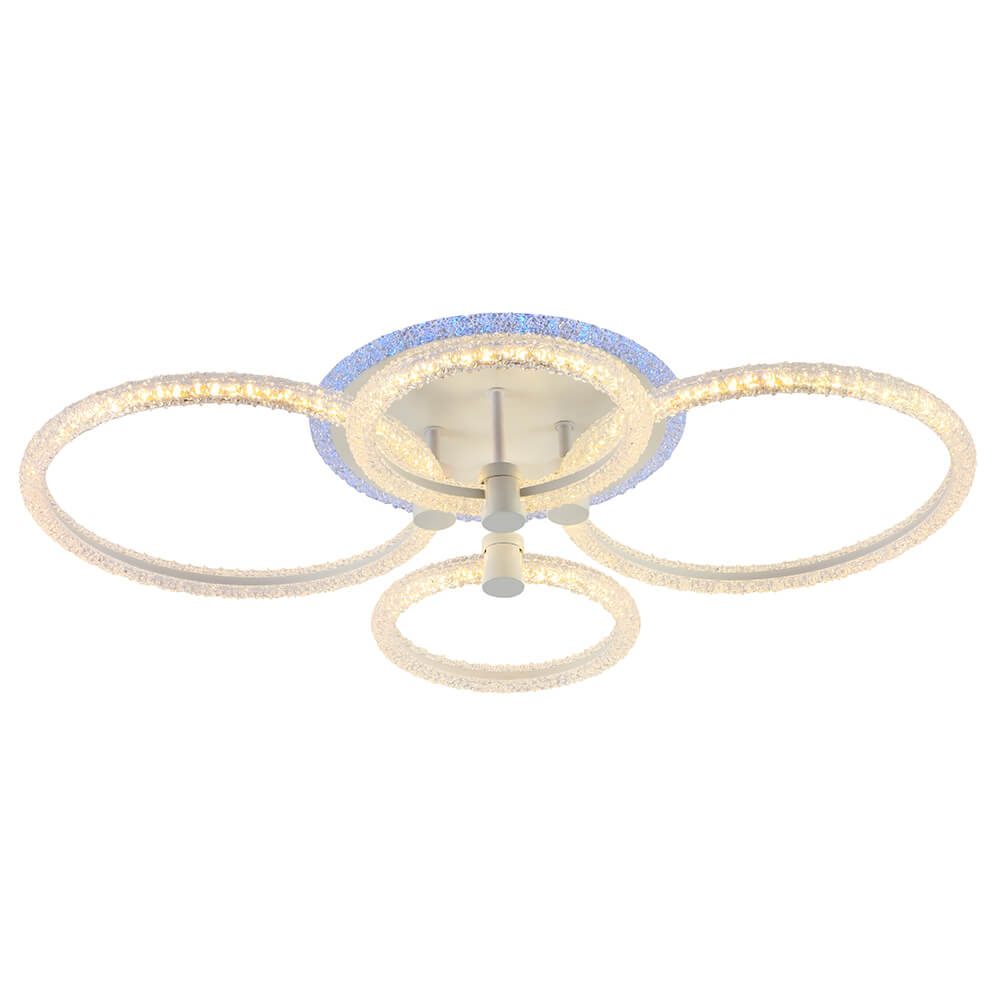 

Потолочная светодиодная люстра Profit Light 8024/2+2 WHT, Белый, 8024/2+2 WHT ()
