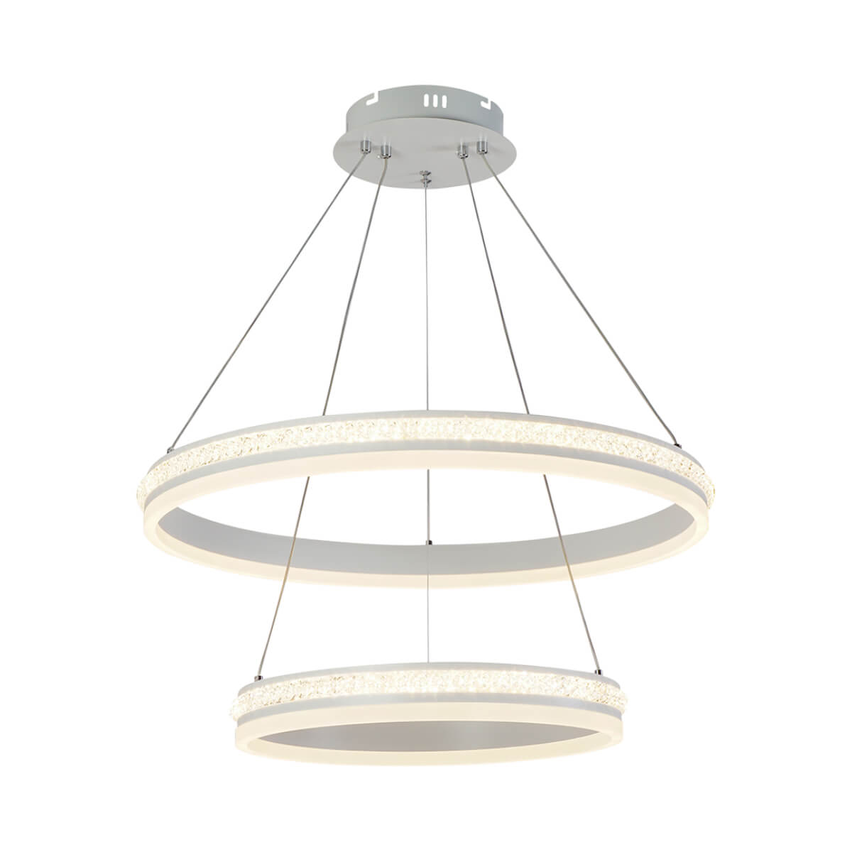 

Подвесная светодиодная люстра Profit Light 6040/2 WHT, Белый, 6040/2 WHT