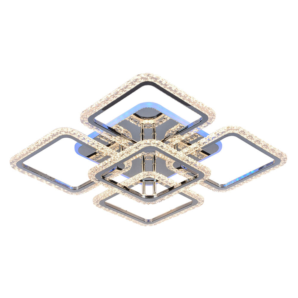 

Потолочная светодиодная люстра Profit Light 8029/4+1 CHR, Хром, 8029/4+1 CHR ()