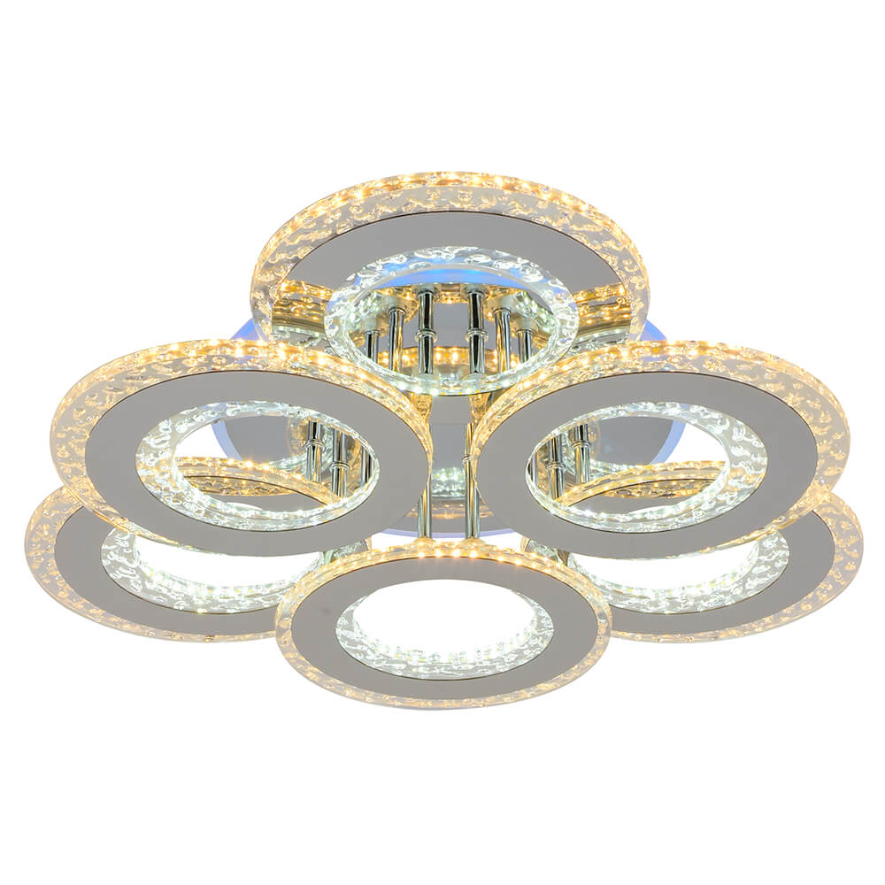 

Потолочная светодиодная люстра Profit Light 8043/3+3 CHR, Хром, 8043/3+3 CHR ()