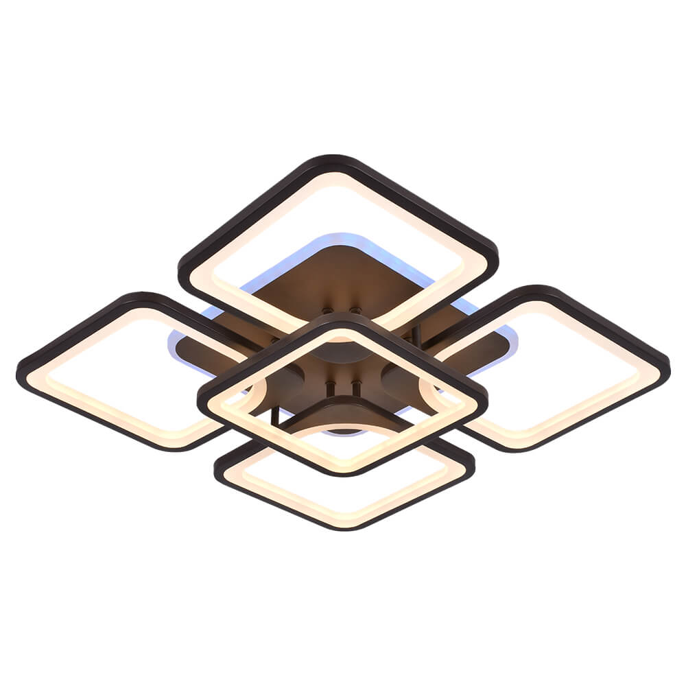 

Потолочная светодиодная люстра Profit Light 8057/4+1 COF, Кофейный, 8057/4+1 COF ()