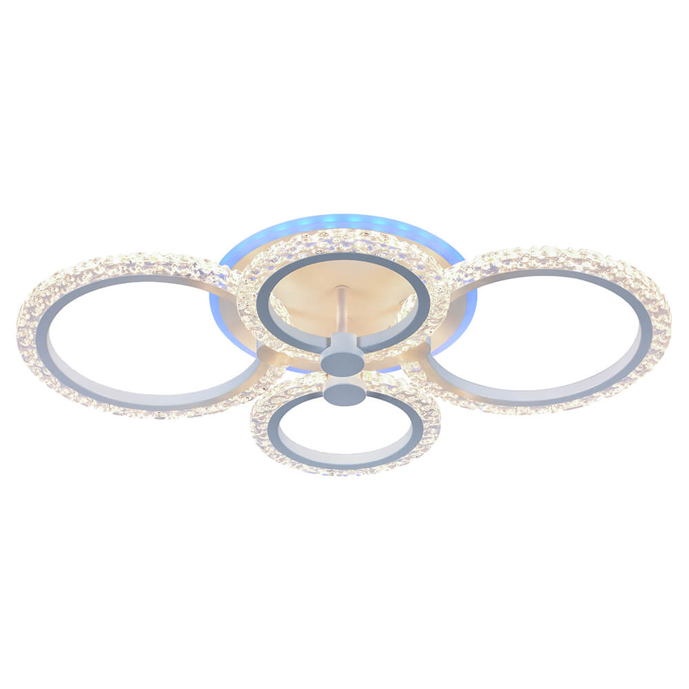 

Потолочная светодиодная люстра Profit Light 8027/4 WHT, Белый, 8027/4 WHT ()